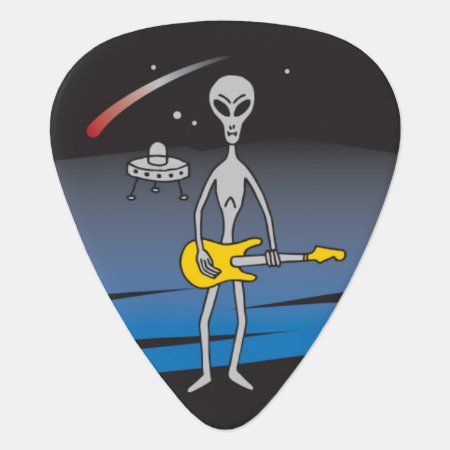 Ufo Guitar Alien Guitar Pick Plectrum