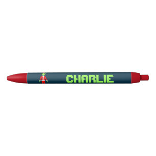 UFO Ho Ho Father Christmas alien Custom Pen