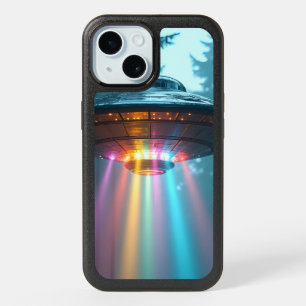 UFO Holographic iPhone Case – Beaming Forest Ligh
