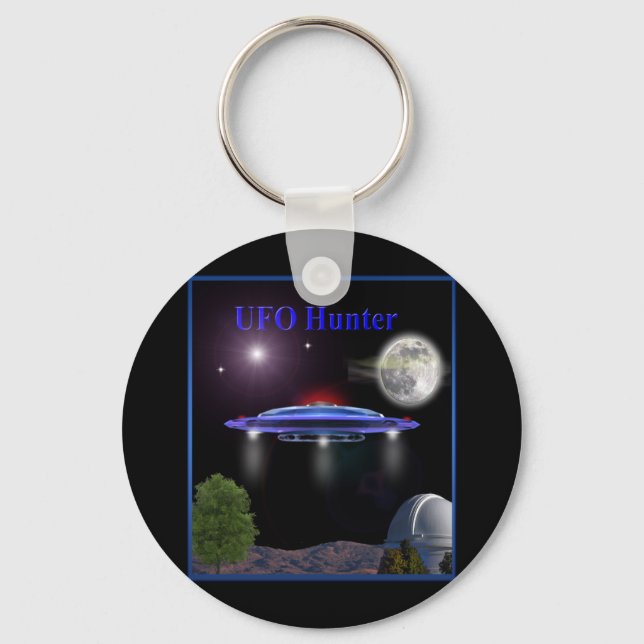 UFO Hunters Keychain (Front)