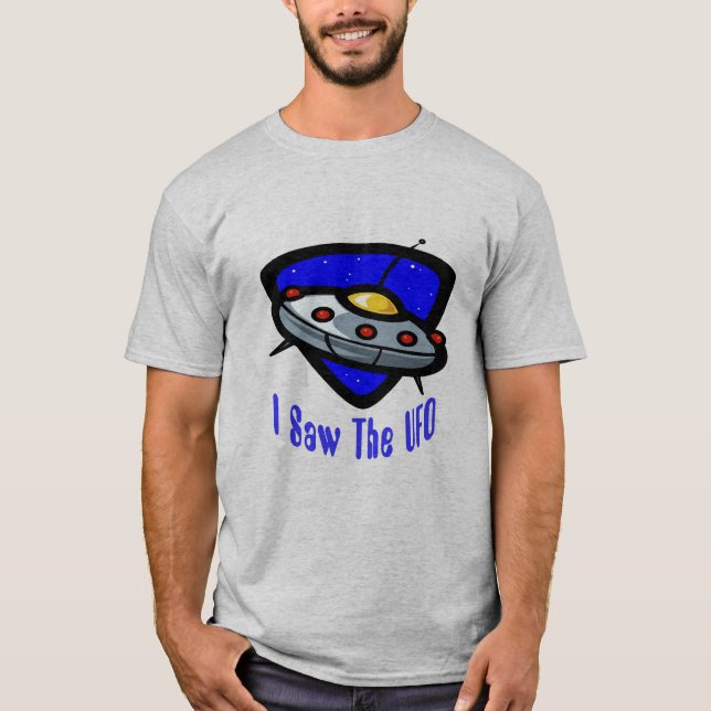 UFO In Sky T-Shirt (Front)