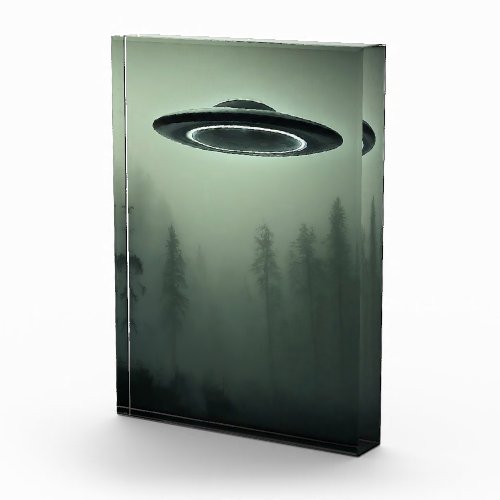 UFO in the Mist Photo Block