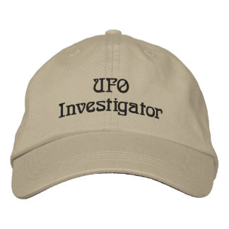 UFO Investigator Embroidered Hat