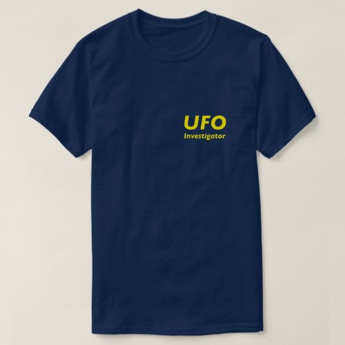 UFO Investigator T_Shirt