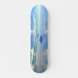 UFO Island - Retro Skateboard Deck