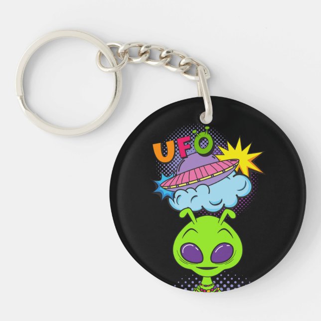 ufo keychain (Front)