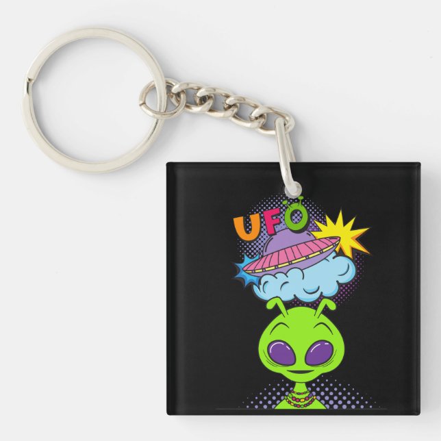 ufo keychain (Front)