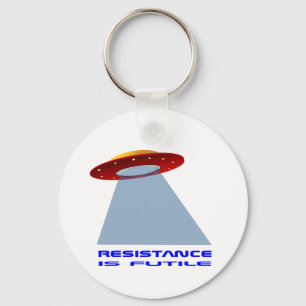 UFO  landing Keychain