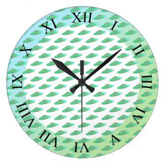 UFO LARGE CLOCK