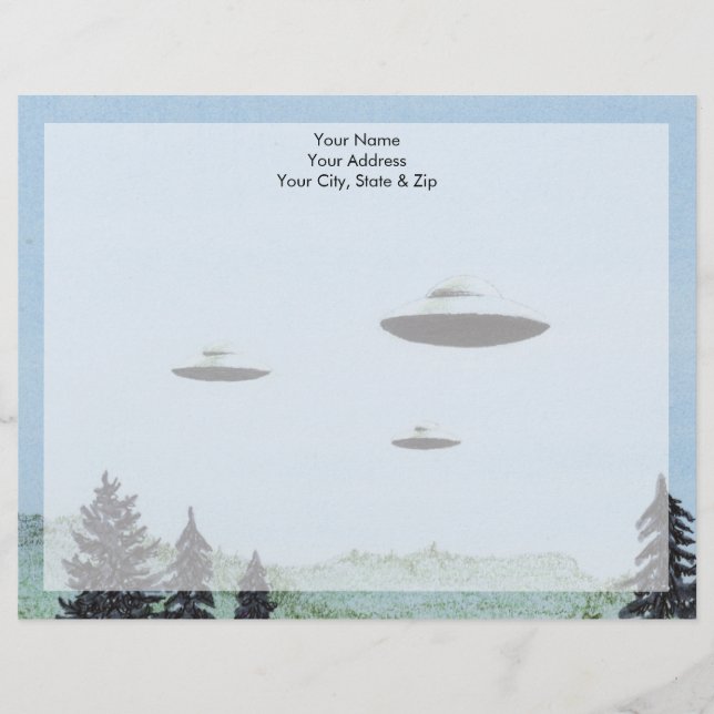 UFO LETTERHEAD (Front)