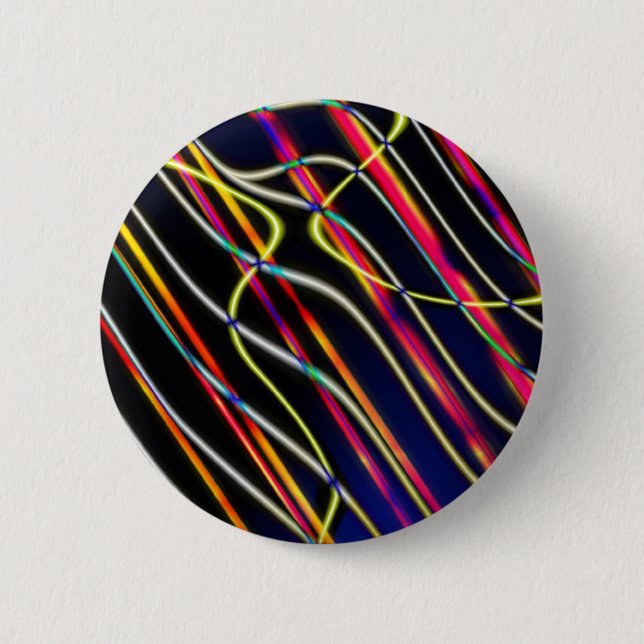 UFO light trails - 2 Pinback Button (Front)