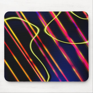 UFO light trails Mouse Pad