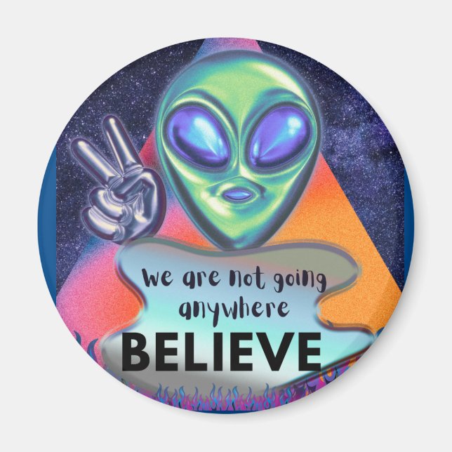ufo magnet (Front)