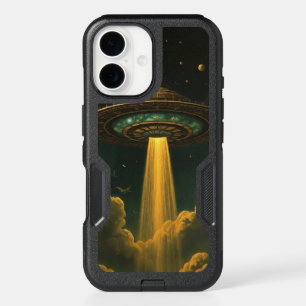 UFO making contact iPhone 16 Case