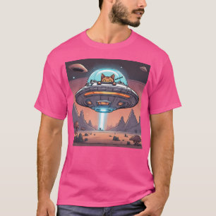 Ufo Meaow T-Shirt