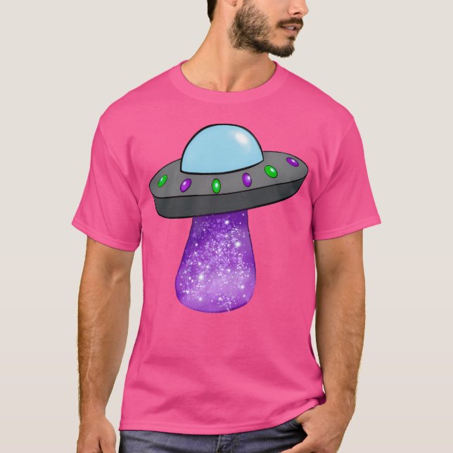 Ufo Mushroom T-Shirt (Front)
