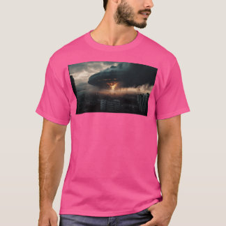 Ufo Over A City T-Shirt