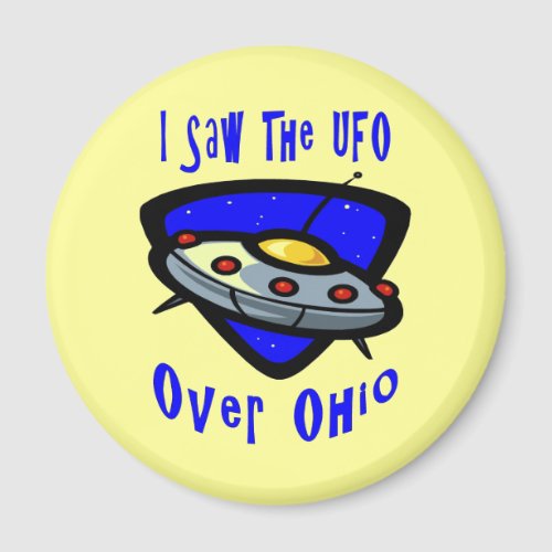 UFO Over Ohio Magnet