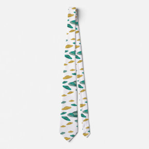 UFO  pattern Neck Tie
