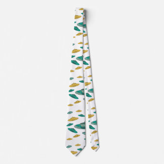UFO  pattern Neck Tie