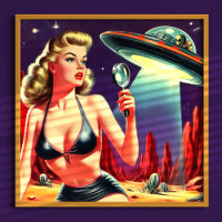 Ufo Pin-up