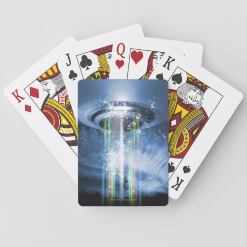 UFO PLAYING CARDS