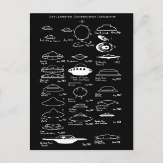 UFO Postcard