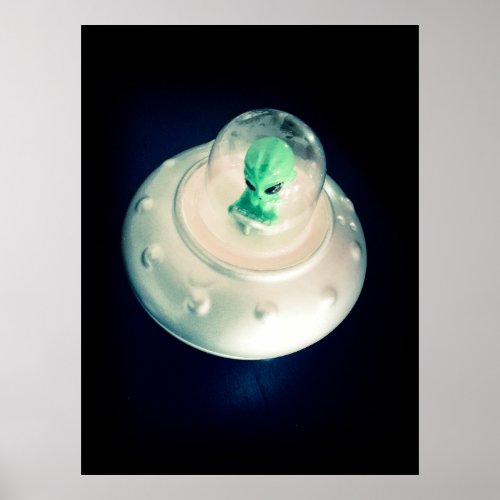 UFO Salt And Pepper Shaker Poster