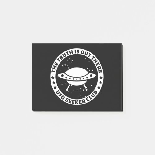 UFO Seeker Club Post_it Notes