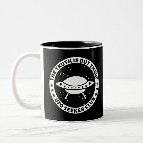 UFO Seeker Club Two_Tone Coffee Mug