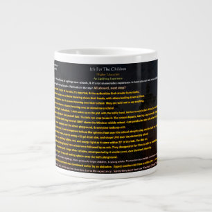 UFO Series: Alien Abduction Surveillance Giant Coffee Mug