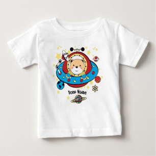 UFO Space Bear Baby T-Shirt