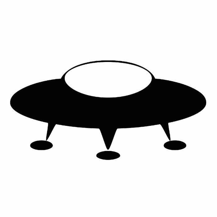 UFO Spaceship Photo Cut Outs