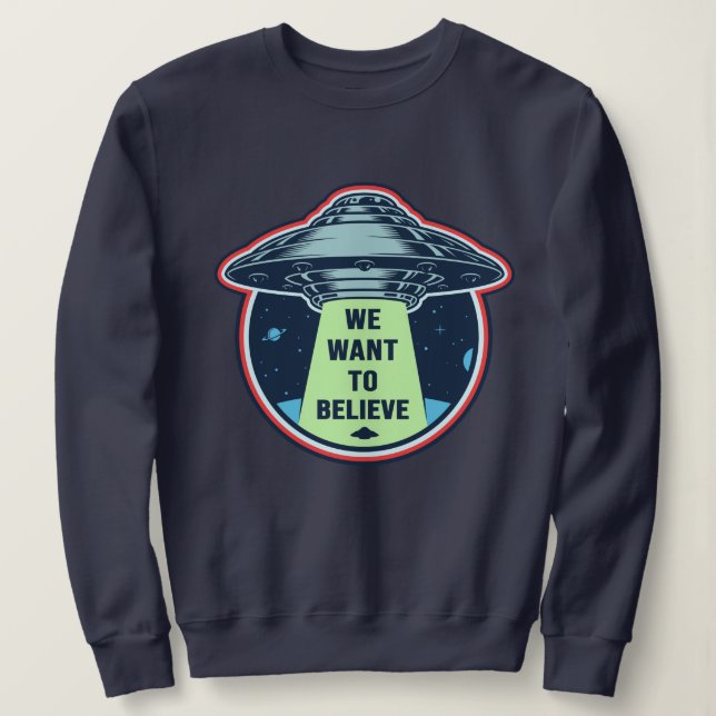 UFO SWEATSHIRT (Design Front)