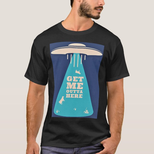 Ufo To The Rescue T-Shirt (Front)