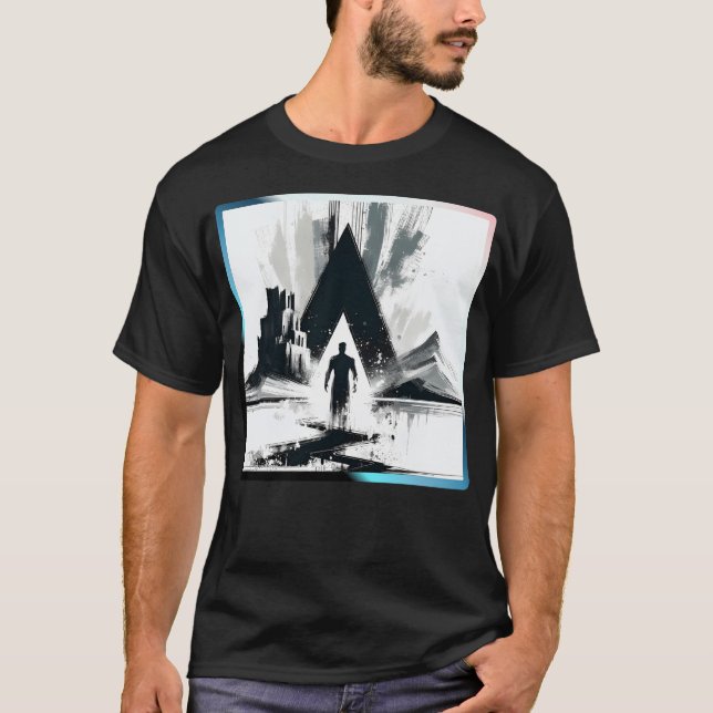 Ufo Triangle T-Shirt (Front)