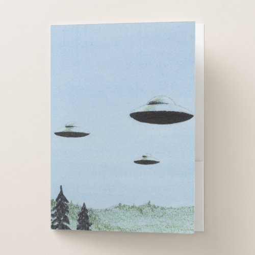 UFO Trio Pocket Folder
