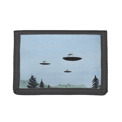 UFO Trio Trifold Wallet
