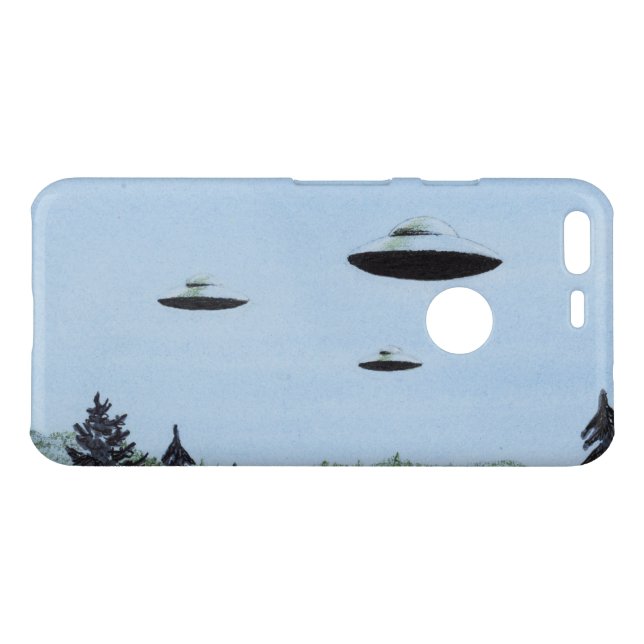 UFO Trio Uncommon Google Pixel Case (Back (Horizontal))