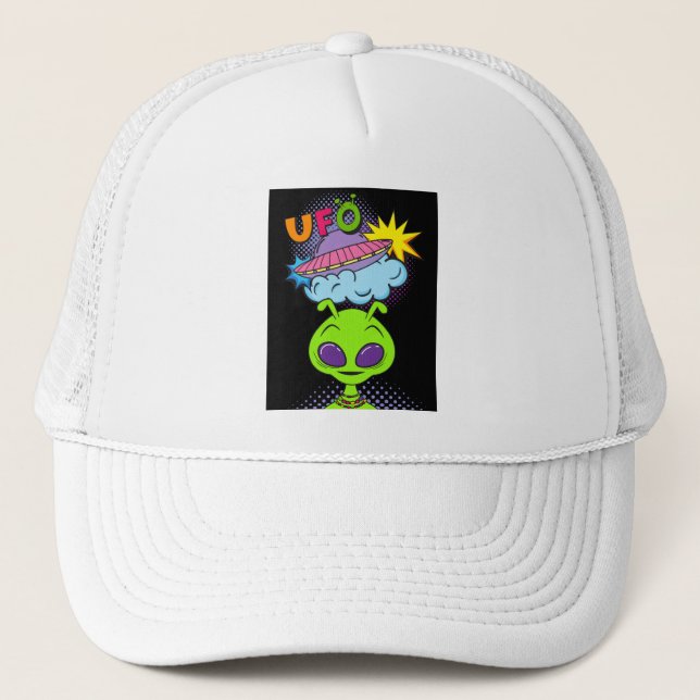 ufo trucker hat (Front)
