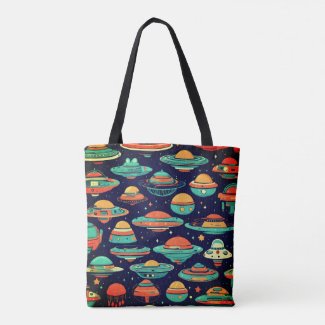 UFO vintage art