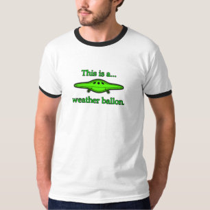 UFO weather ballon, fun for big bang theory fans. T-Shirt