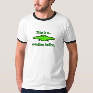 UFO weather ballon, fun for big bang theory fans. T-Shirt