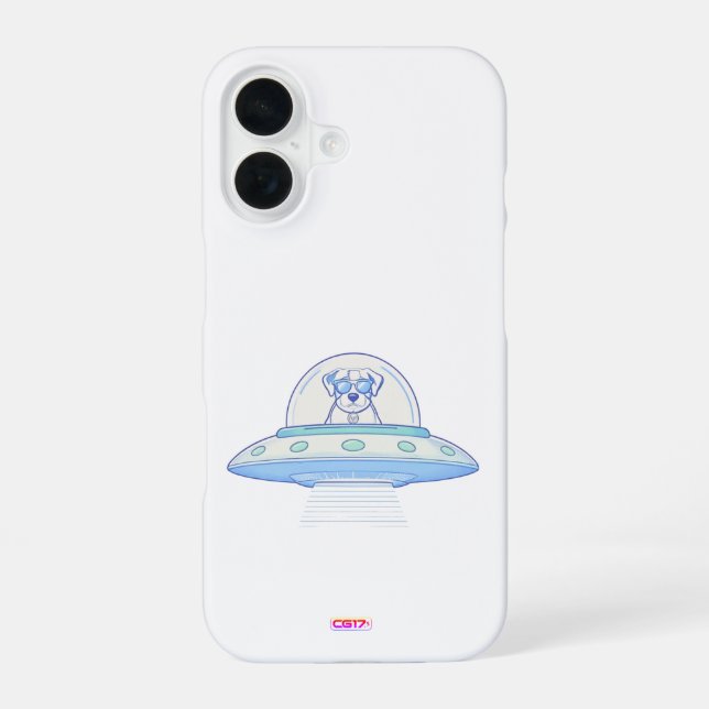 Ufodog logo1  iPhone case (Back)