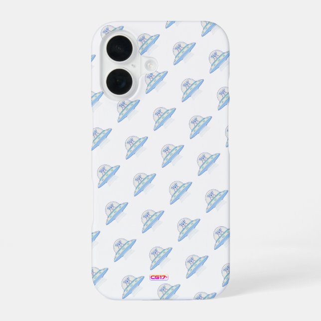 Ufodog logo3 45g iPhone case (Back)