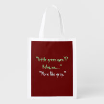 Ufology Alien Sighting- Reusable Grocery Bag