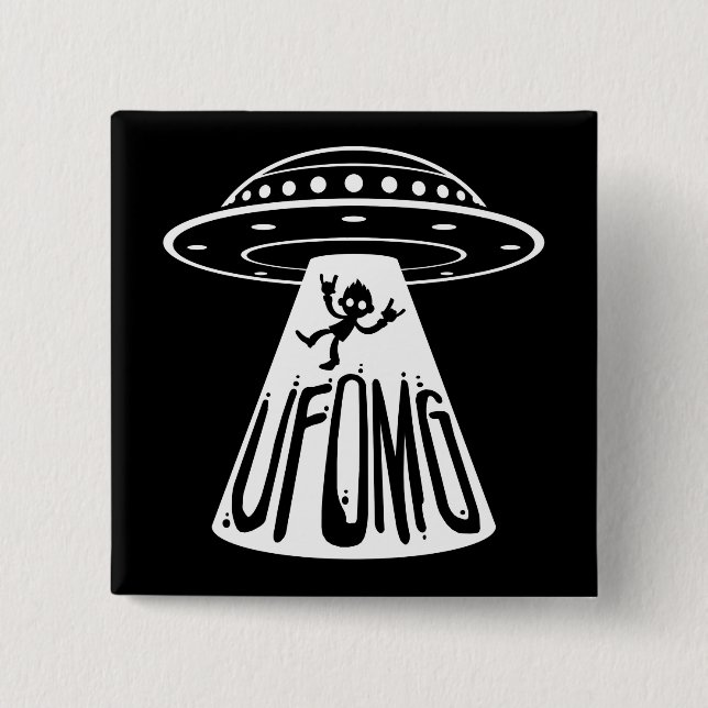 UFOMG BUTTON (Front)
