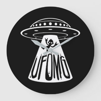 UFOMG LARGE CLOCK