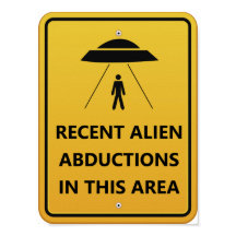 UFO's abductions! Alien Spaceship Humor