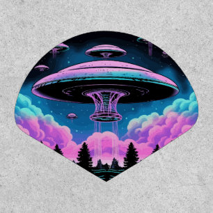 UFOs Alien Invasion Aesthetic Patch